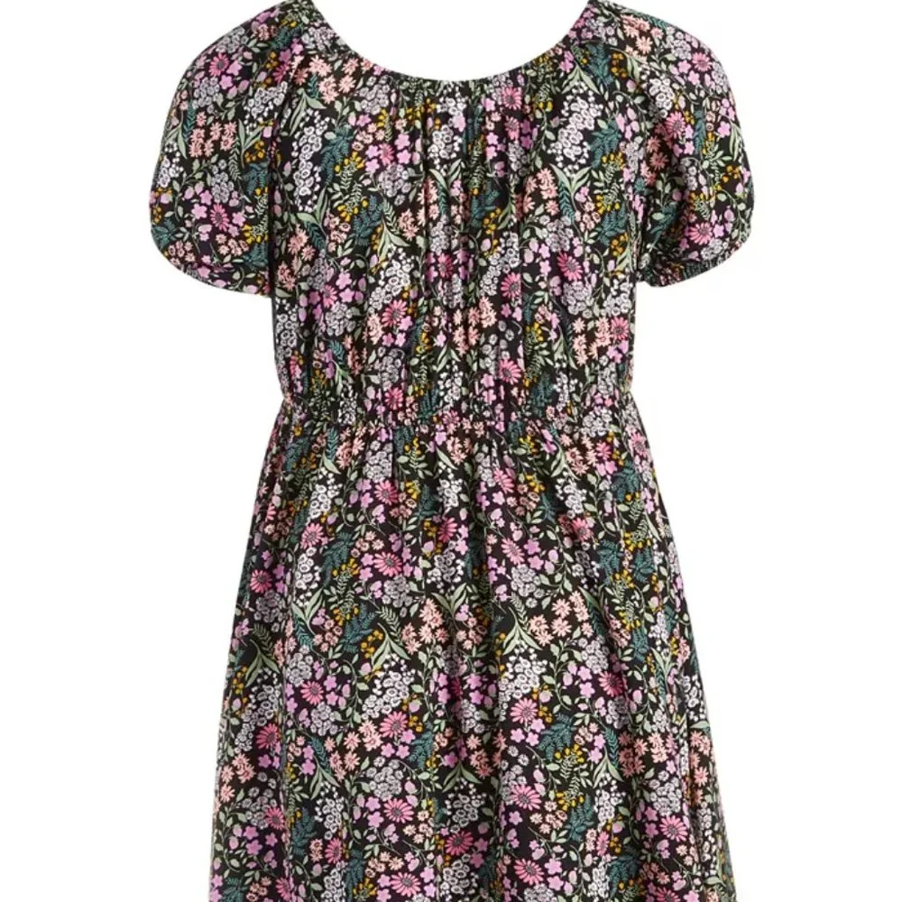 Epic Threads Little Girls Wildflower-Print Peasant Dress/NWT/6